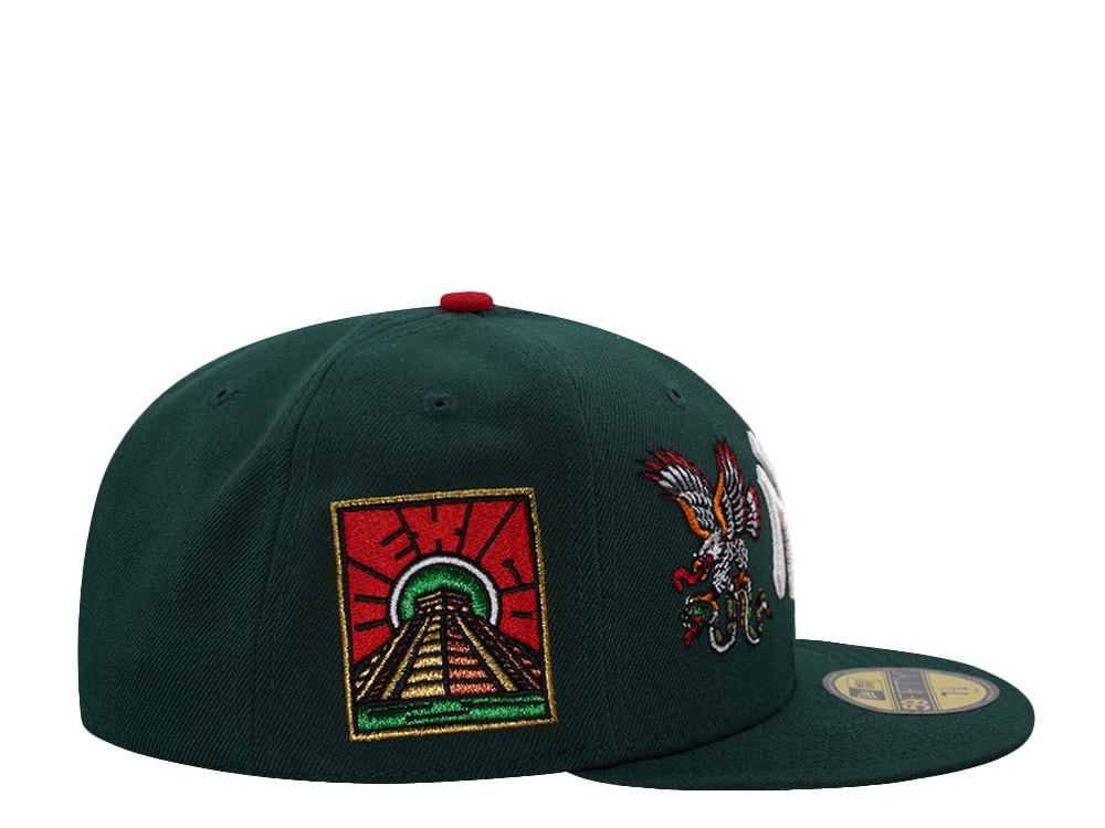 New Era New York Yankees Eagle Dark Green Prime Edition 59Fifty Fitted Cap
