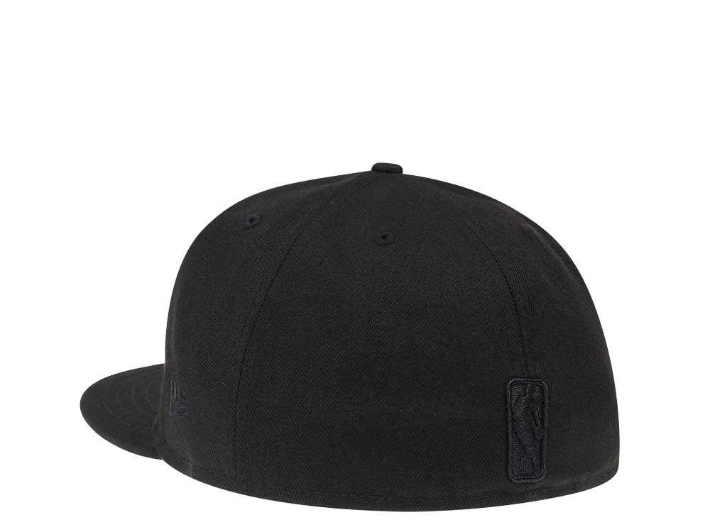 New Era Chicago Bulls Black All Black Classic Edition 59Fifty Fitted Cap