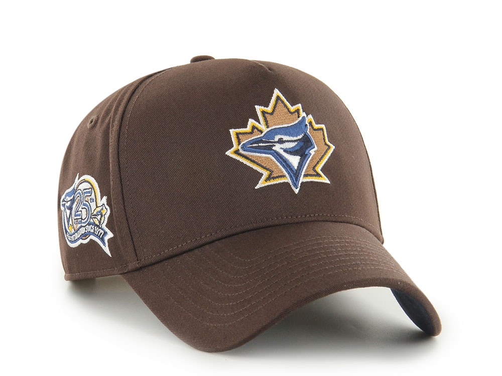 47Brand Toronto Blue Jays Cooperstown Brown Edition MVP Snapback Cap