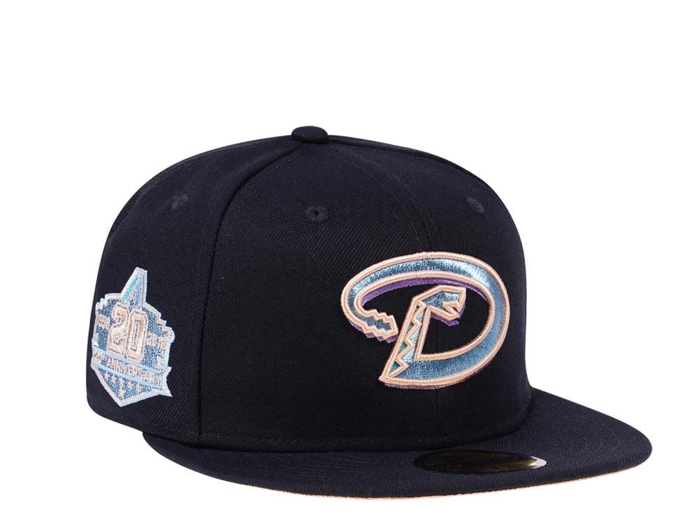 New Era Arizona Diamondbacks 20th Anniversary Arctic Peach Edition 59Fifty Fitted Cap