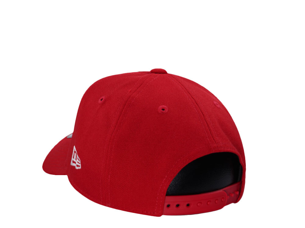 New Era Los Angeles Dodgers Red Viva Upside Down Edition 9Forty A Frame Snapback Cap