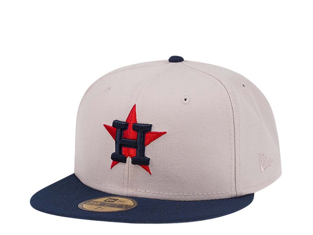 New Era Houston Astros Stone Two Tone Edition 59Fifty Fitted Cap