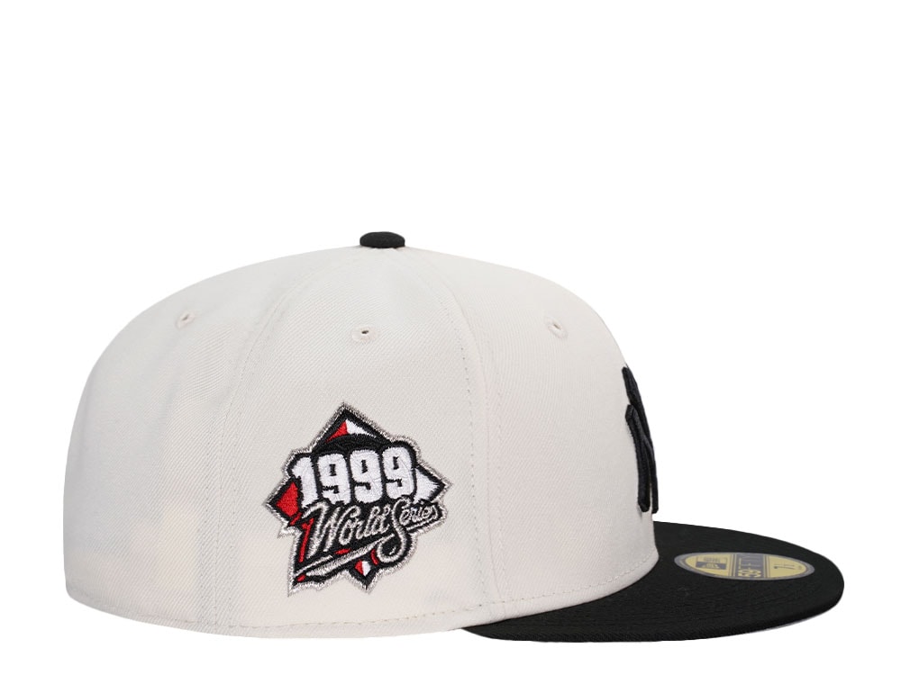 New Era New York Yankees World Series 1999 Black Chrome Two Tone 