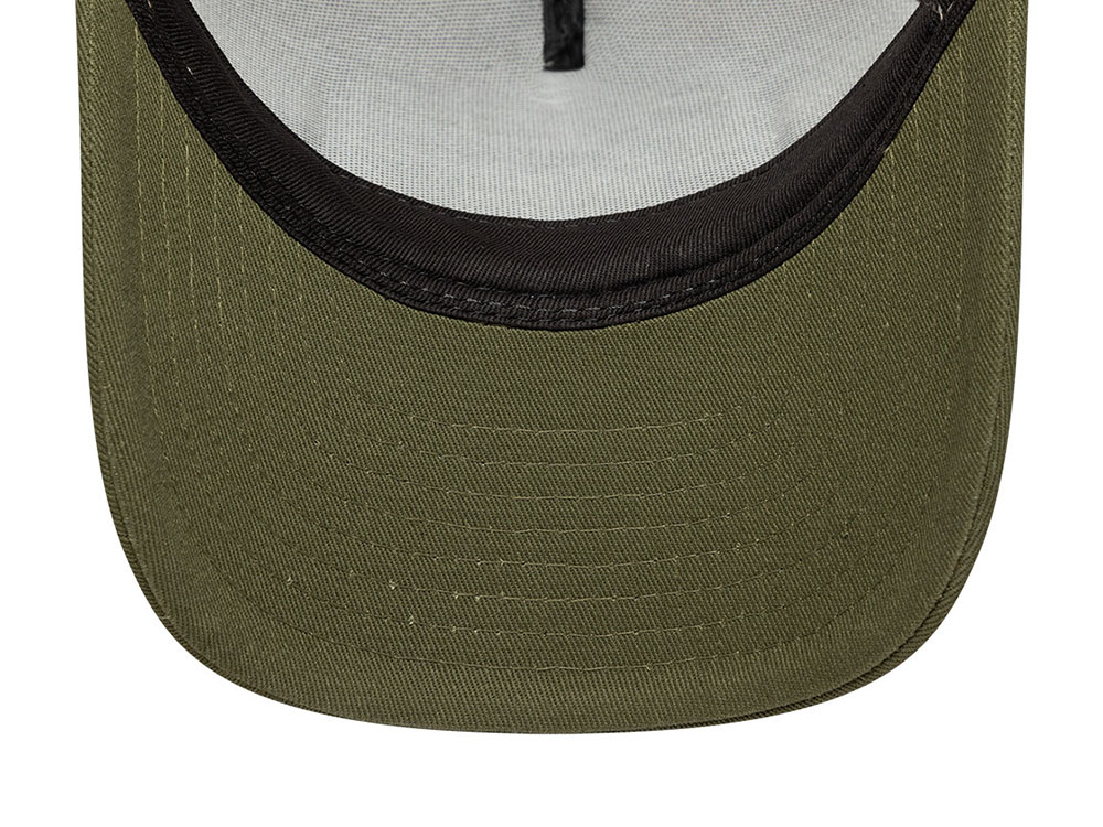 New Era Into The Wild West Patch 9Forty M Crown A Frame Trucker Snapback Cap