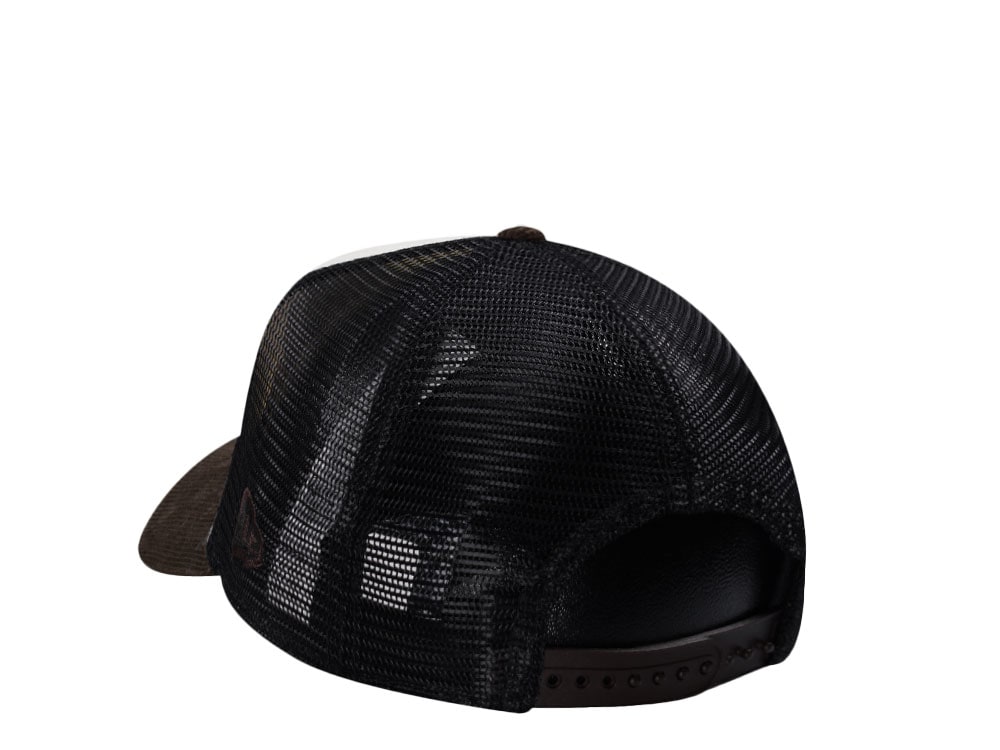 New Era Seattle Supersonics Corduroy Trucker Edition 9Forty A Frame Snapback Cap