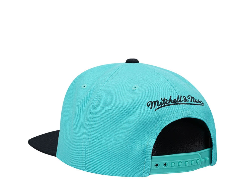Mitchell & Ness Vancouver Grizzlies Team Two Tone 2.0 Teal Snapback Cap
