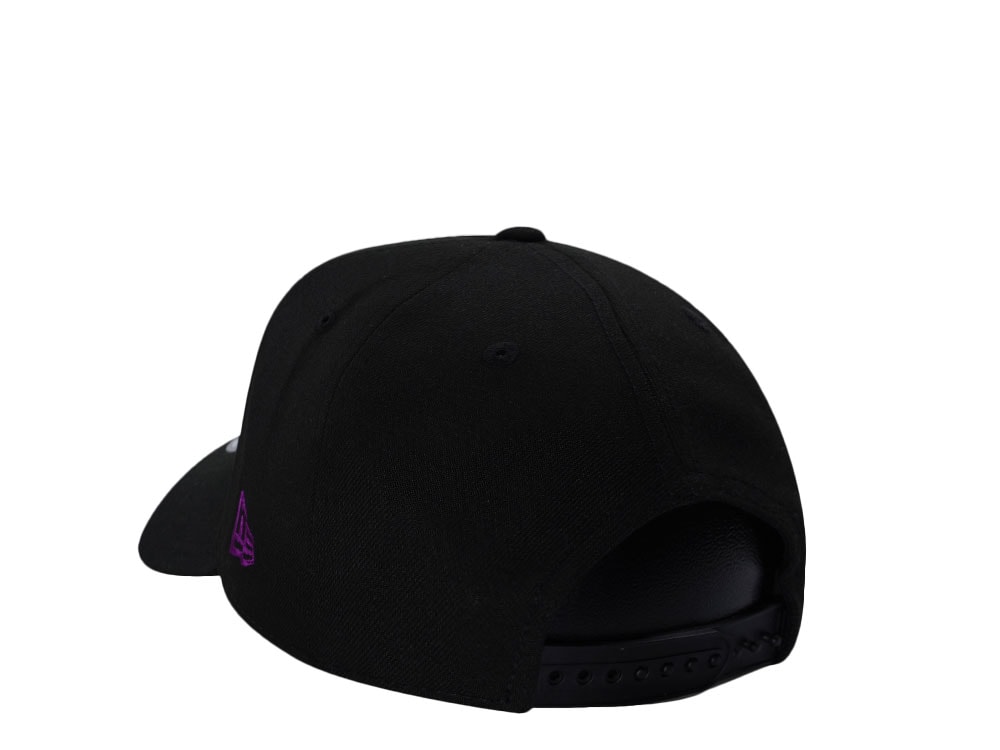 New Era Oakland Athletics Coliseum Black Magenta Edition 9Forty A Frame Snapback Cap