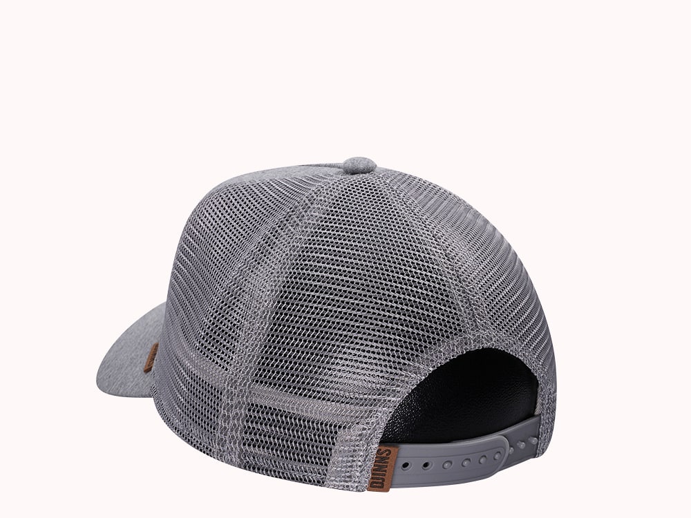 Djinns Jersey Patch Heather Gray Trucker Snapback Cap