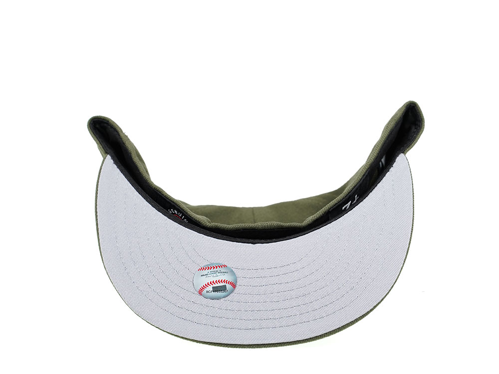 New Era New York Mets Olive Edition 59Fifty Fitted Cap