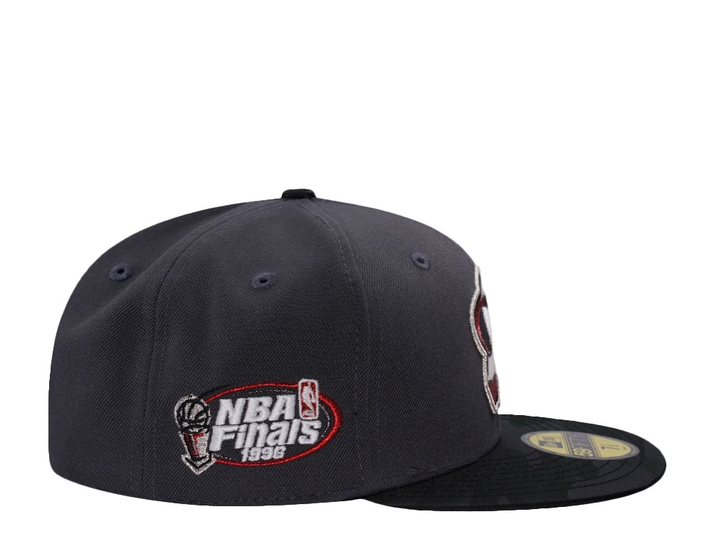 New Era Seattle SuperSonics NBA Finals 1996 Dark Gray Glow In The Dark Moon Edition 59Fifty Fitted Cap