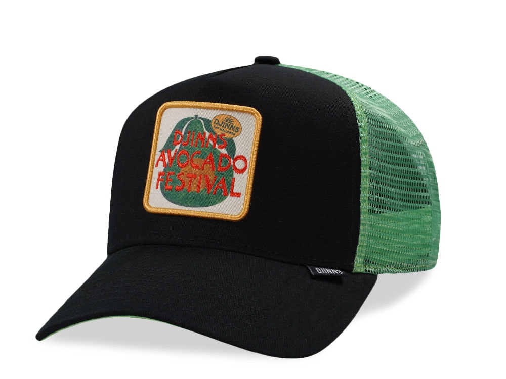 Djinns HFT Avocado Festival Black Edition Trucker Snapback Cap