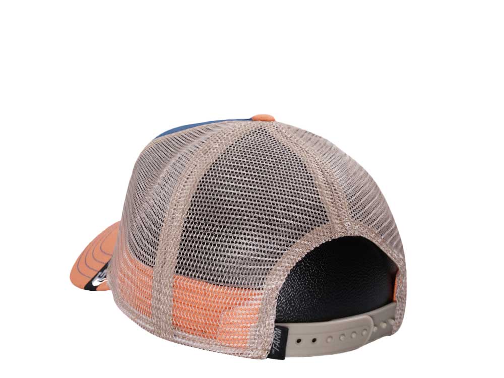 Goorin Bros Panther Blue Two Tone Trucker Snapback Cap
