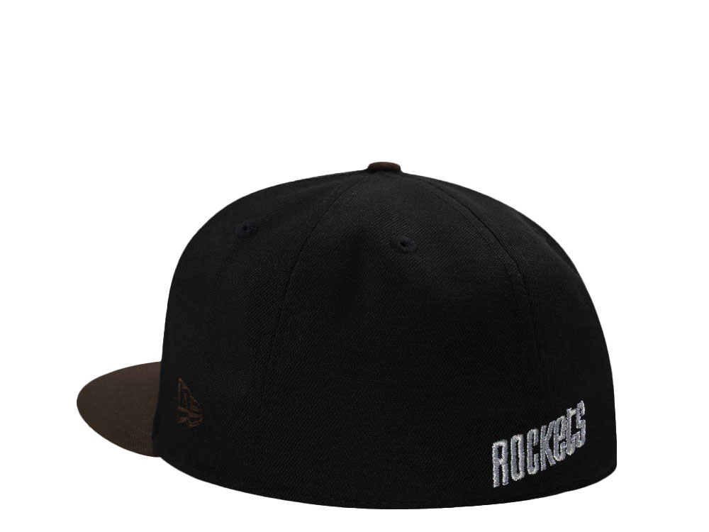 New Era Houston Rockets NBA Western Conference Black Two Tone Edition 59Fifty Fitted Cap