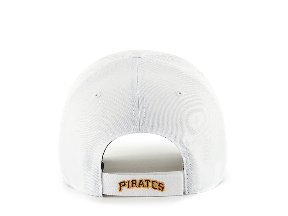 47Brand Pittsburgh Pirates Classic White Strapback Cap