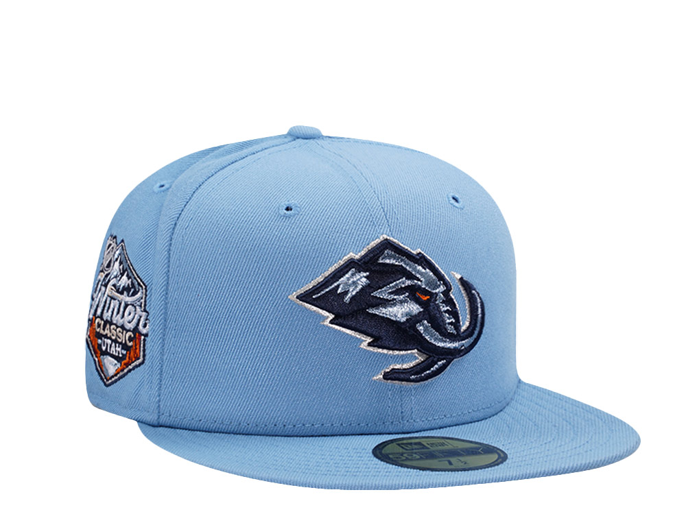 New Era Utah Mammoth Winter Classics 2026 Sky Blue Prime Edition 59Fifty Fitted Cap