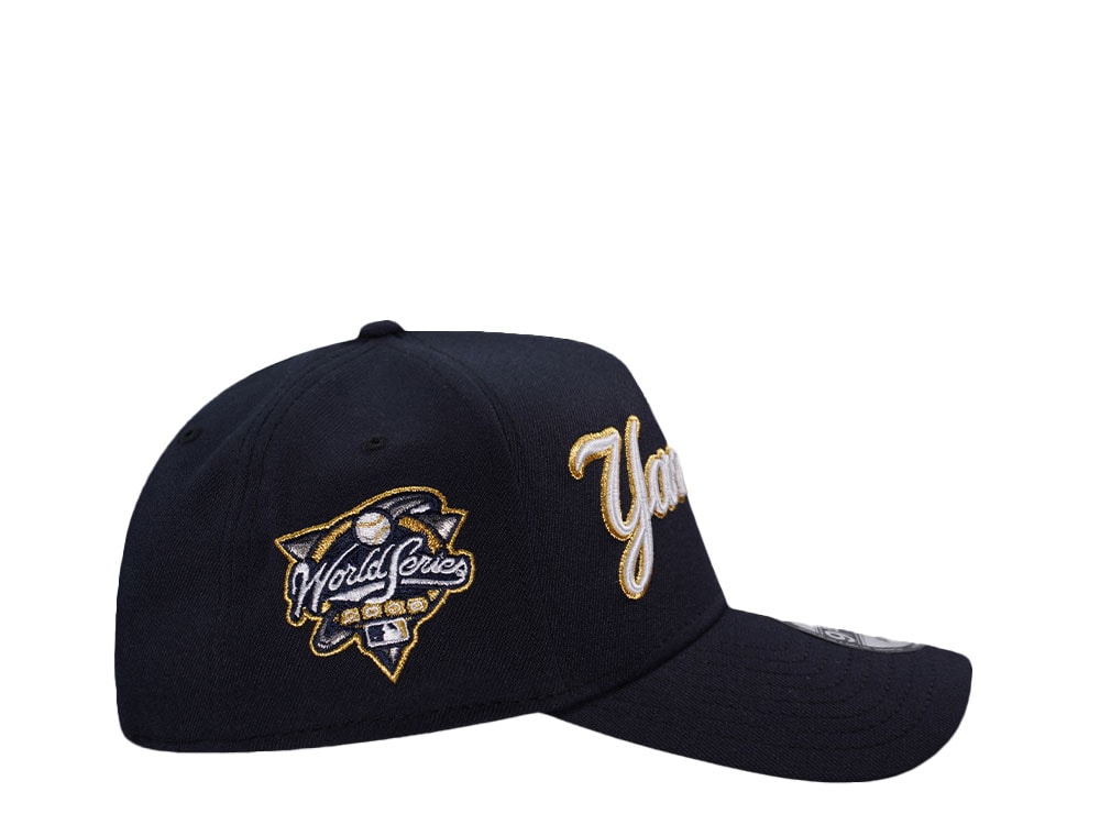 New Era New York Yankees World Series 2000 Navy Prime Edition 9Forty A Frame Snapback Cap