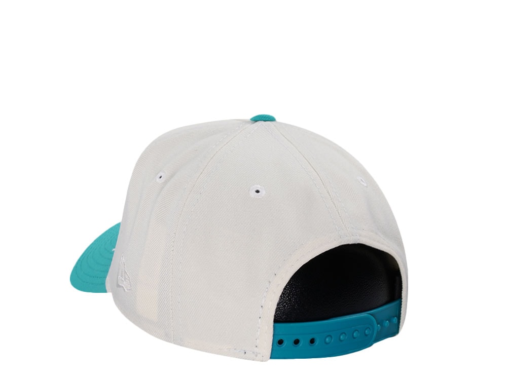 New Era Florida Marlins Inaugural Year 1993 Chrome Two Tone Edition 9Forty A Frame Snapback Cap