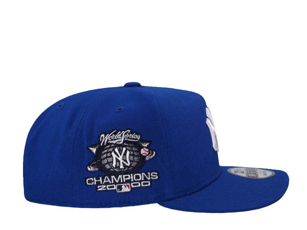 New Era New York Yankees World Series Champions 2000 Blue Prime Edition 9Fifty A Frame Snapback Cap