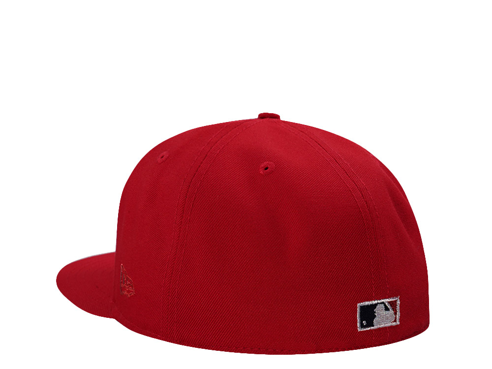 New Era Cleveland Indians Jacobs Field Scarlet Prime Edition 59Fifty Fitted Cap