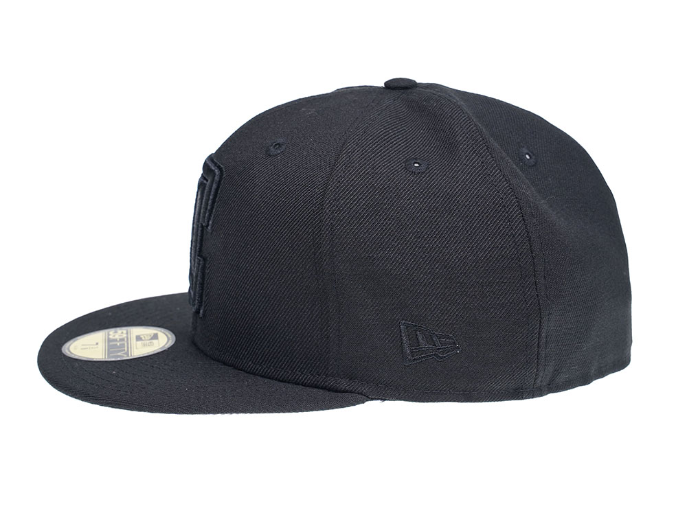 New Era Los Angeles Clippers Black on Black Edition 59Fifty Fitted Cap