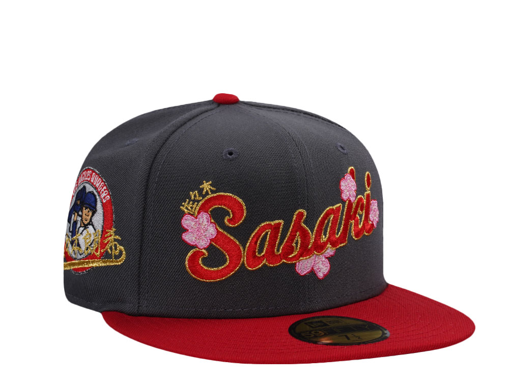 New Era Los Angeles Dodgers Sasaki Blossom Gray Two Tone Edition 59Fifty Fitted Cap