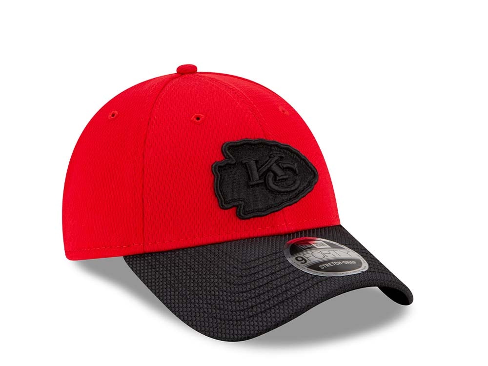 New Era Kansas City Chiefs Road Sideline 9Forty Stretch Snapback Cap