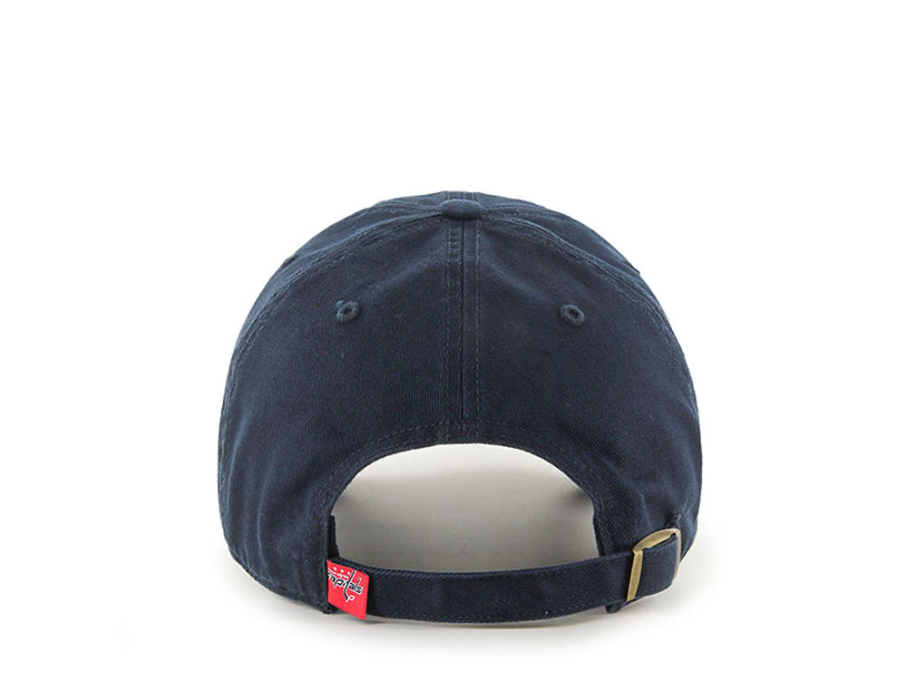 47Brand Washington Capitals Clean Up Strapback Cap