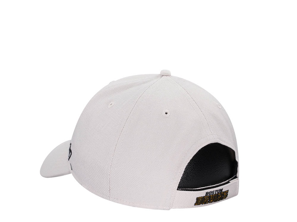 47Brand Boston Bruins Bone MVP Snapback Cap