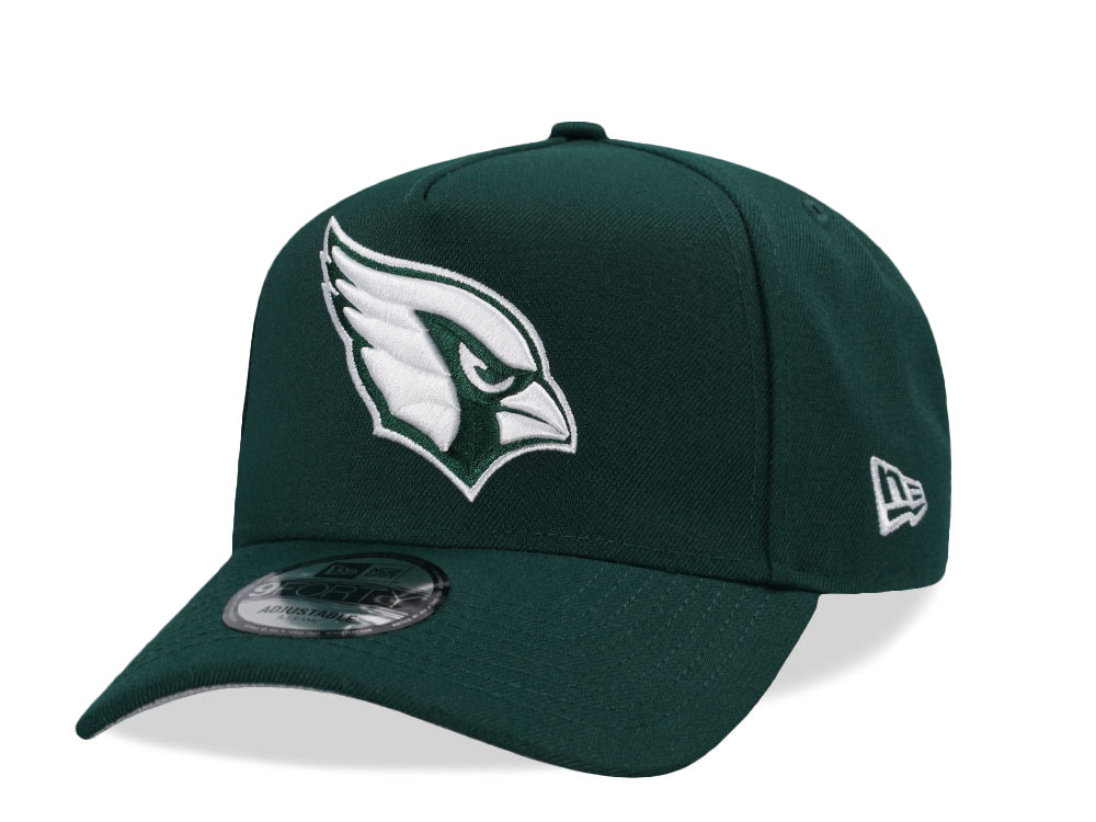 New Era Arizona Cardinals Field Green Prime Edition 9Forty A Frame Snapback Cap