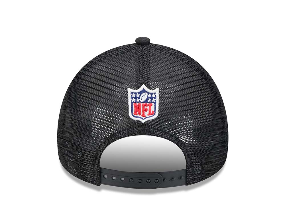 New Era San Francisco 49ers Sideline 2024 9Forty A Frame Trucker Snapback Cap