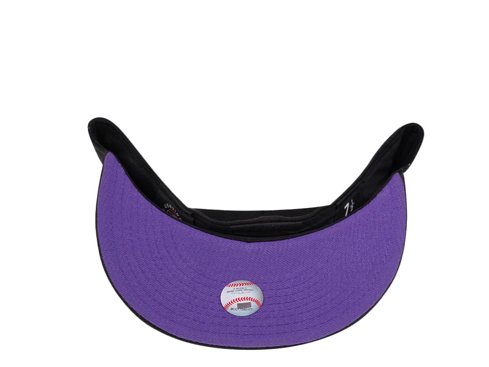 New Era Arizona Diamondbacks Black Purple Edition 59Fifty Fitted Cap