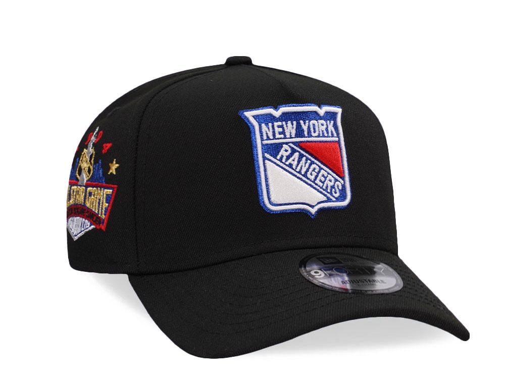 New Era New York Rangers All Star Game 1994 Black Prime Edition 9Forty A Frame Snapback Cap