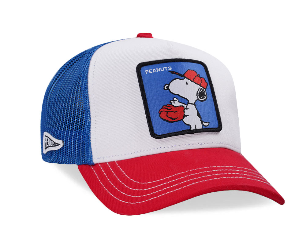 Capslab Peanuts Snoopy Trucker Snapback Cap
