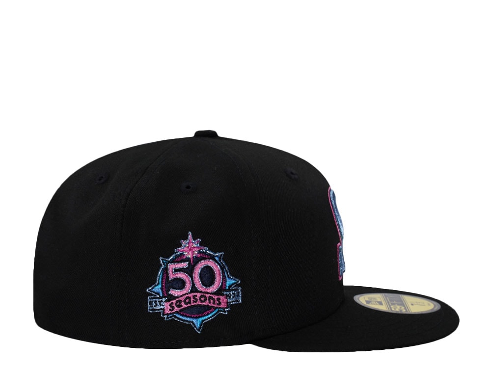 New Era Seattle Mariners 50 Seasons Black Prime Edition 59Fifty Fitted Cap