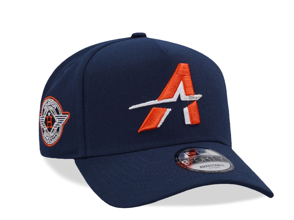 New Era Houston Astros Spacecity Navy Prime Edition 9Forty A Frame Snapback Cap