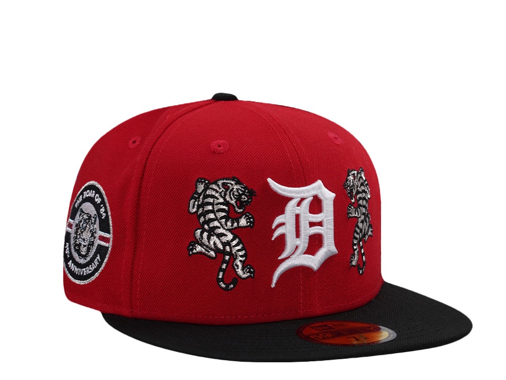 New Era Detroit Tigers 40th Anniversary Scarlet Two Tone Edition 59Fifty Fitted Cap