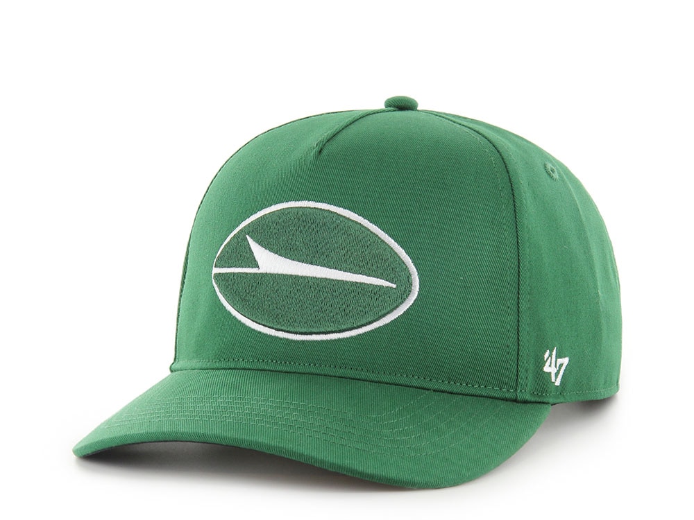 47Brand New York Jets Eden Green Classic Edition Hitch Snapback Cap