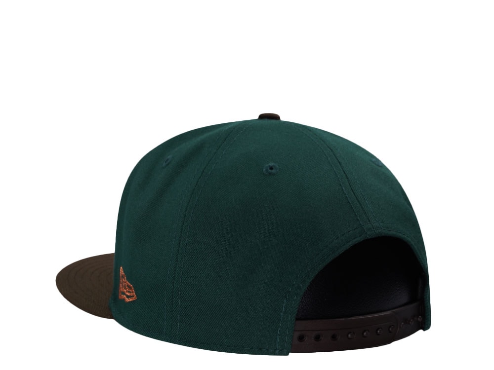New Era Chicago Bulls 6 x Champs Green Two Tone Edition 9Fifty Snapback Cap