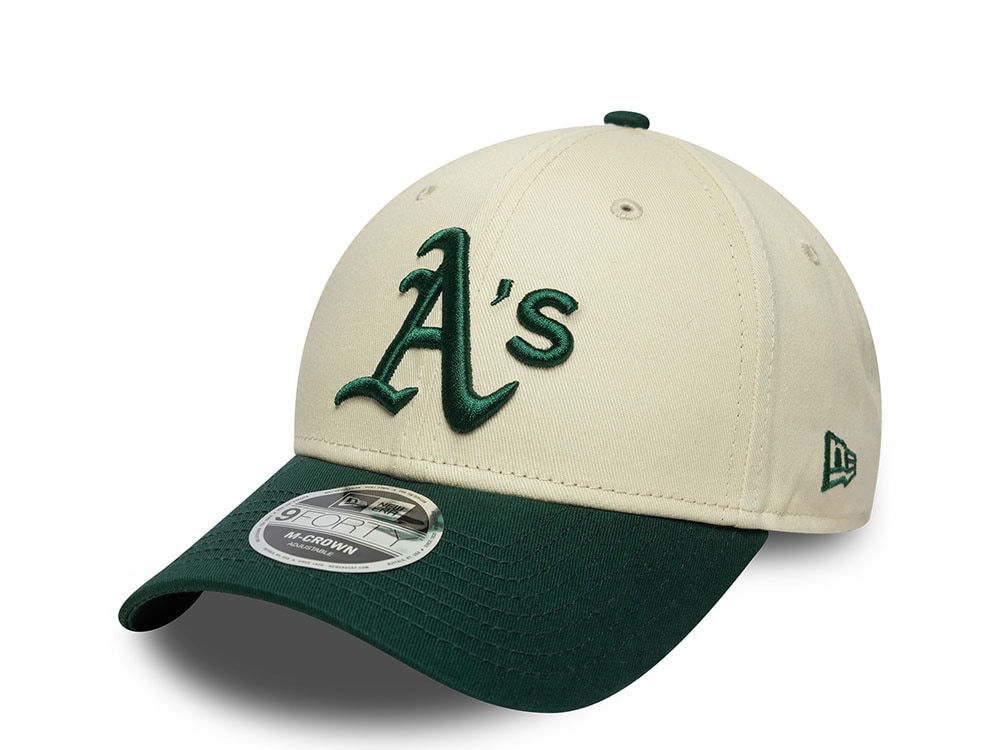 New Era Oakland Athletics Two Tone Edition 9Forty M Crown Snapback Cap
