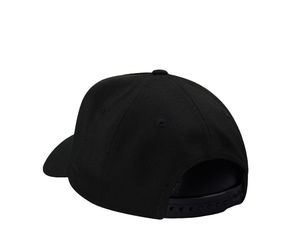 New Era Anaheim Angels World Series 2002 Black Out Red Edition 9Forty A Frame Snapback Cap