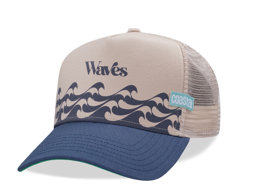 Djinns Coastal Waves Trucker Snapback Cap