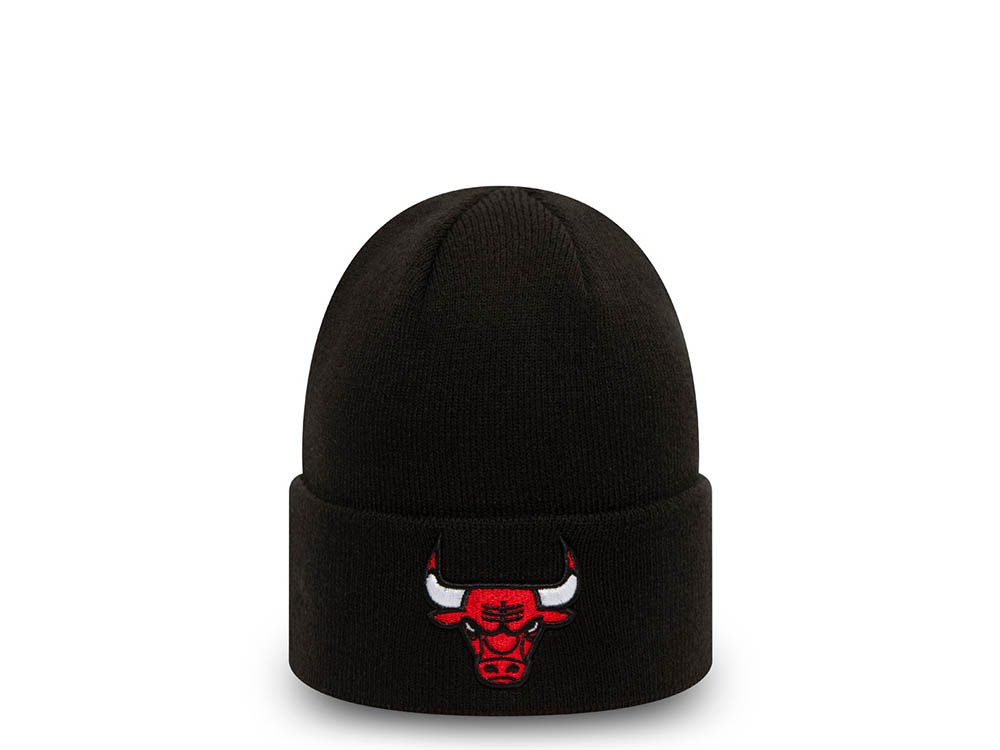 New Era Chicago Bulls Essential Cuff Beanie Black Mütze