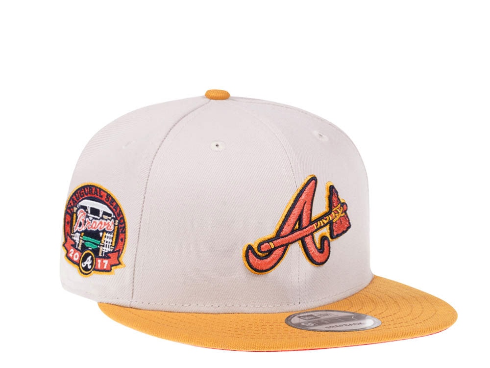 New Era Atlanta Braves Inaugural Season 2017 Two Tone Edition 9Fifty Snapback Cap