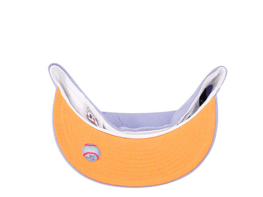 New Era Toronto Blue Jays 10th Anniversary Lavender Mango Prime Edition 59Fifty Fitted Cap