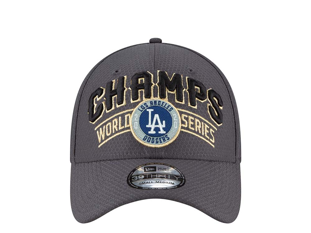 New Era Los Angeles Dodgers World Champs Locker Room 39Thirty One Size Stretch Cap