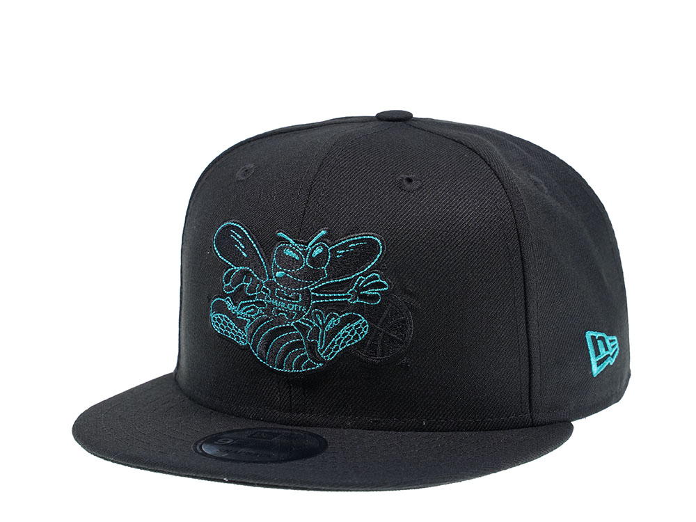 New Era Charlotte Hornets Detail Stitch 9Fifty Snapback Cap