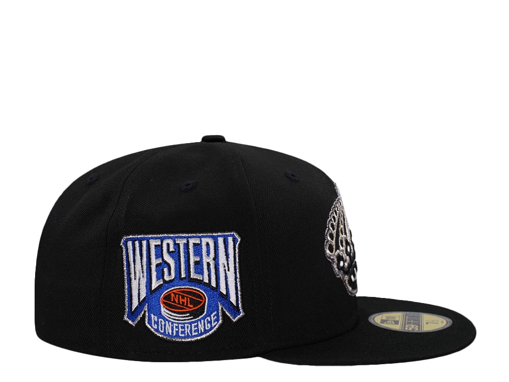New Era Los Angeles Kings Western Conference Black Edition 59Fifty Fitted Cap