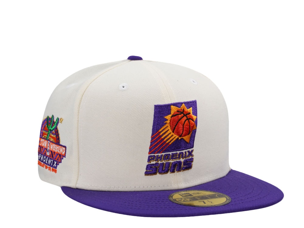 New Era Phoenix Suns All Star Game 1995 Chrome Edition 59Fifty Fitted Cap