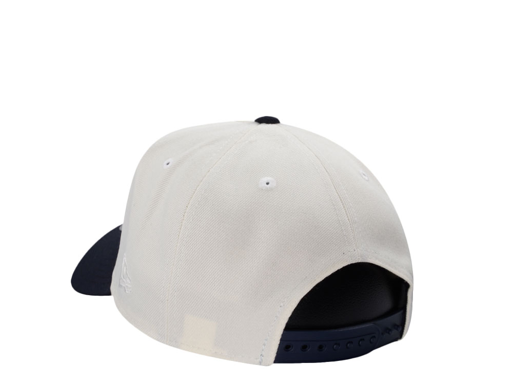 New Era Houston Astros Metallic Script Chrome Two Tone Edition 9Forty A Frame Snapback Cap