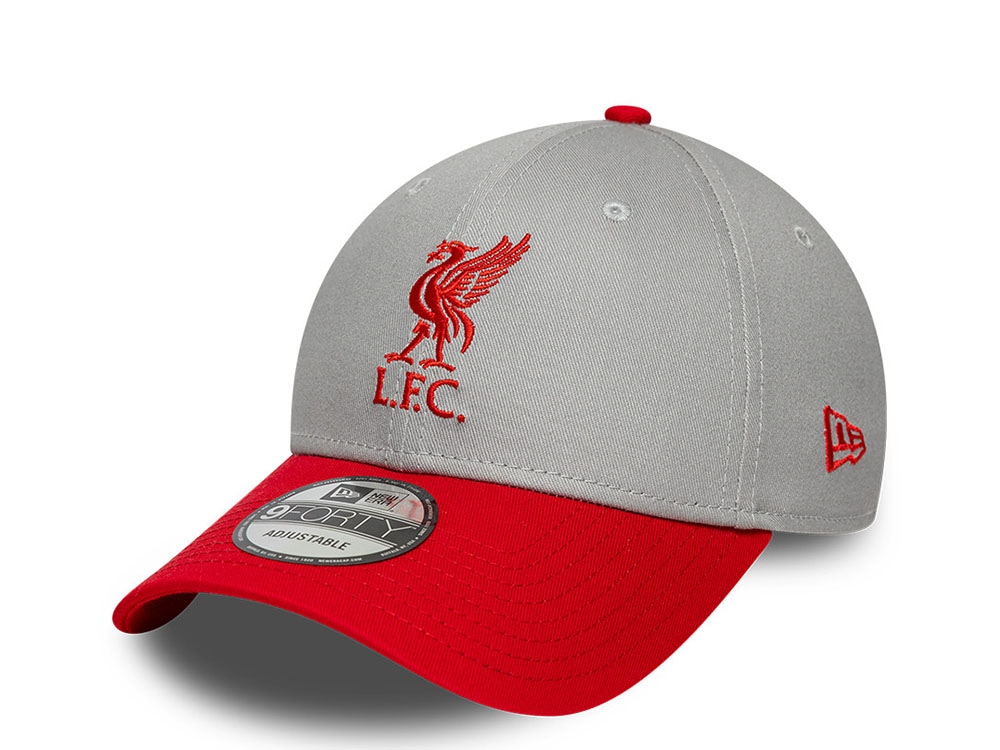 New Era Liverpool Fc Gray Two Tone 9Forty Snapback Cap